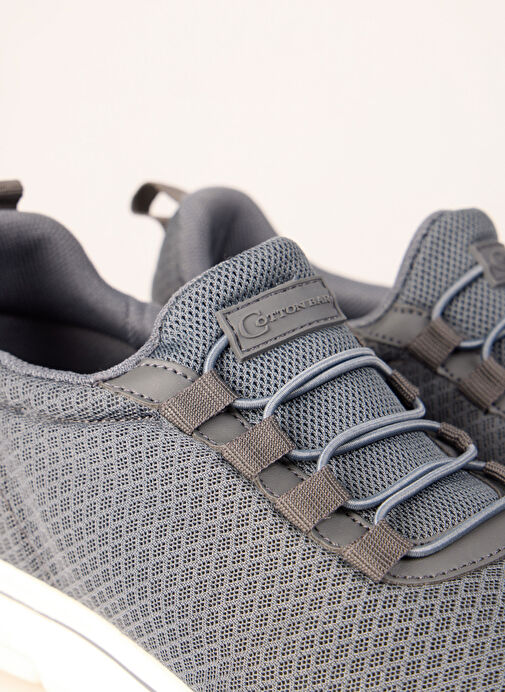 Cotton Bar Antrasit Erkek Sneaker BELEMM - Görsel 6