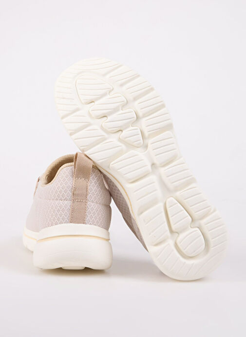 Cotton Bar Bej Kadın Sneaker LULIAN - Görsel 5