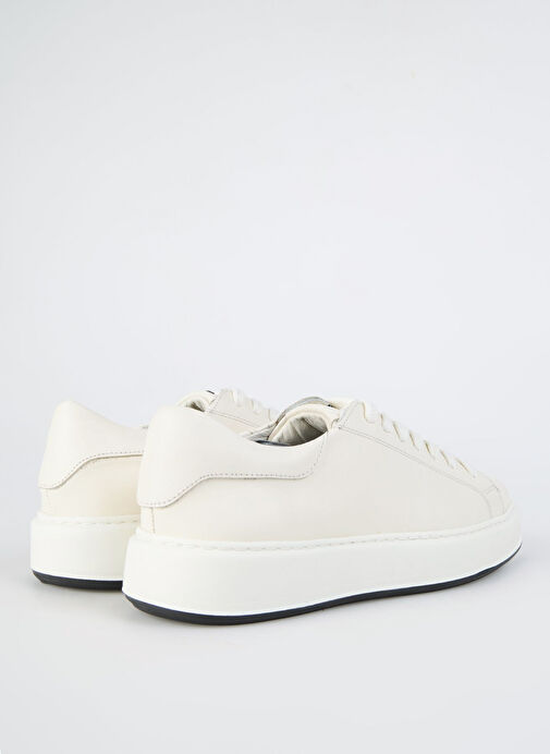 Fabrika Beyaz Erkek Deri Sneaker JAROD - Görsel 6