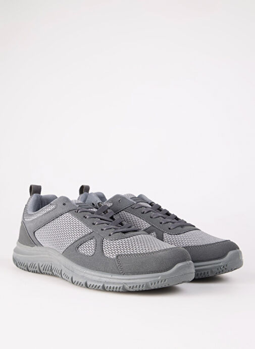 Cotton Bar Antrasit Erkek Sneaker RIOL - Görsel 3