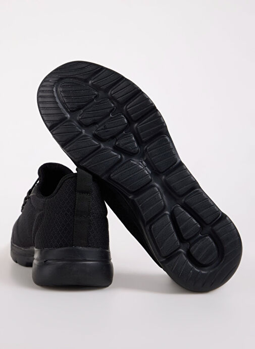 Cotton Bar Siyah Erkek Sneaker BELEMM - Görsel 5