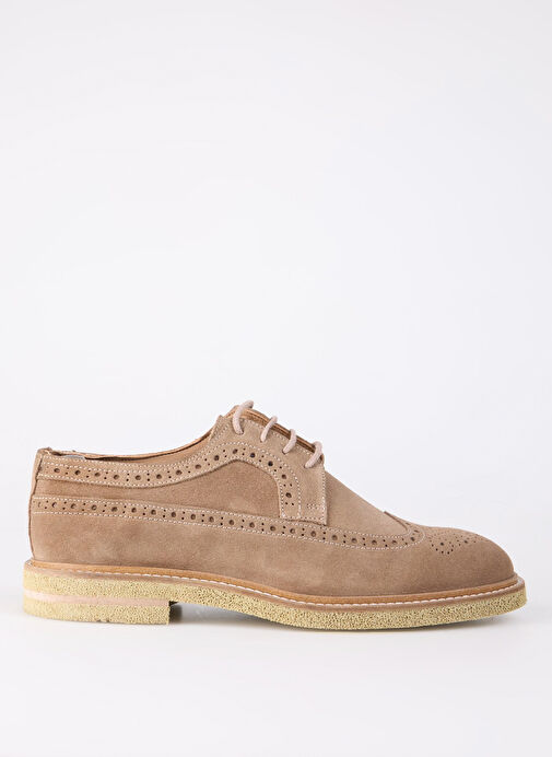 Fabrika Bej Erkek Süet Günlük Ayakkabı VALOR-SHARK - Görsel 2