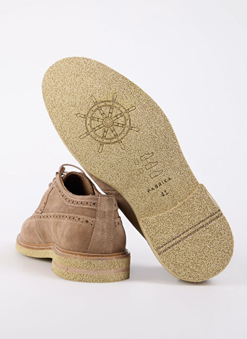 Fabrika Bej Erkek Süet Günlük Ayakkabı VALOR-SHARK - Görsel 7