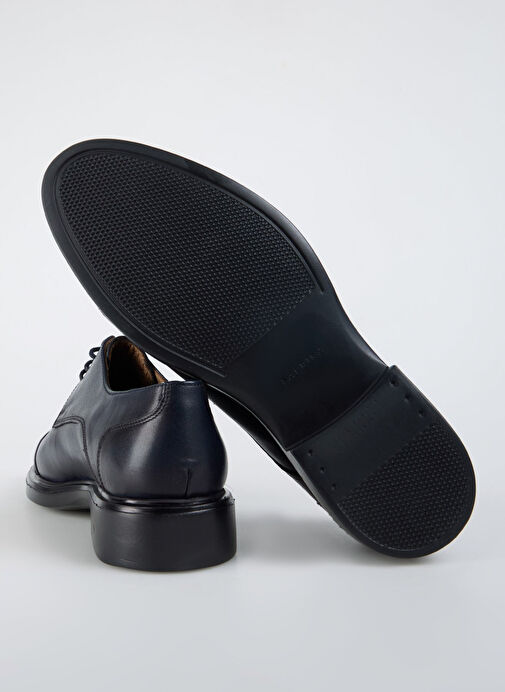 Fabrika Lacivert Erkek Deri Klasik Ayakkabı JOSE - Görsel 7