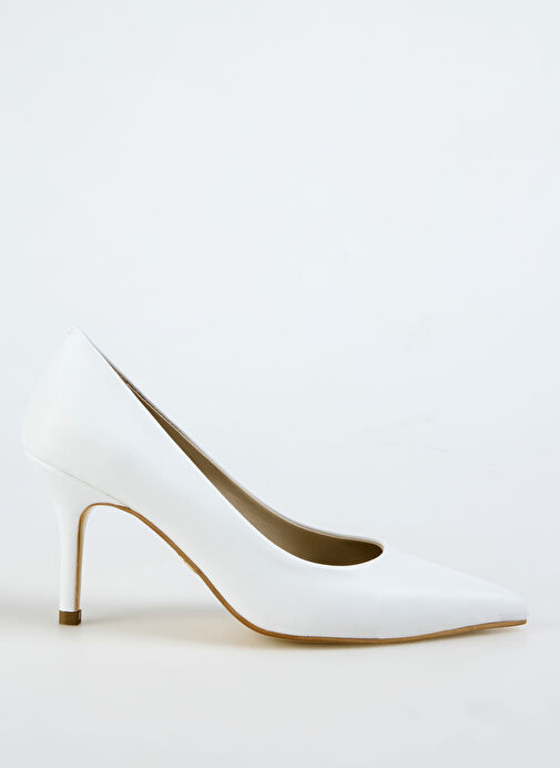 Fabrika Beyaz Kadın Stiletto AUBER - Görsel 2