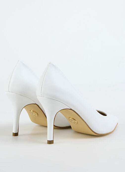 Fabrika Beyaz Kadın Stiletto AUBER - Görsel 4