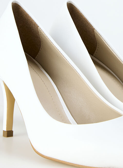 Fabrika Beyaz Kadın Stiletto AUBER - Görsel 6