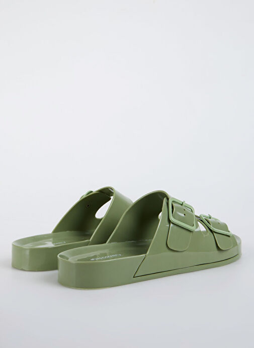 Discovery Expedition Haki Kadın Plaj Terliği ASULA - Görsel 4