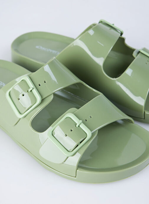 Discovery Expedition Haki Kadın Plaj Terliği ASULA - Görsel 6