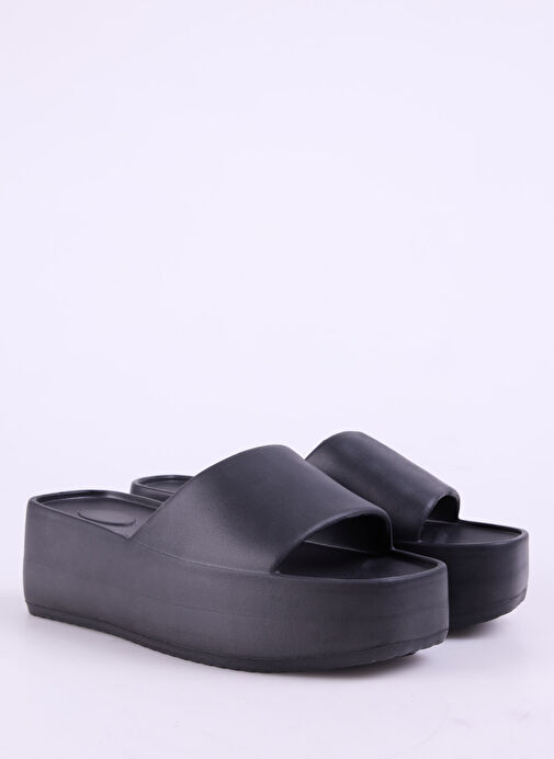 Fabrika Siyah Kadın Plaj Terliği HARPER - Görsel 3