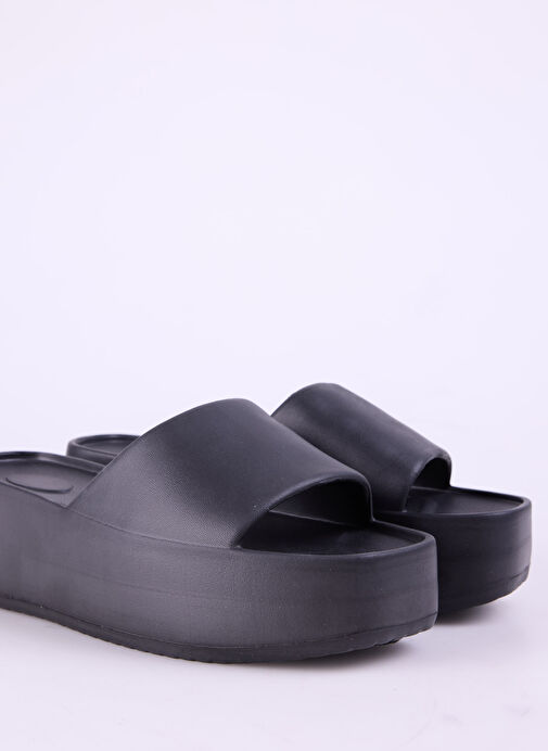 Fabrika Siyah Kadın Plaj Terliği HARPER - Görsel 6