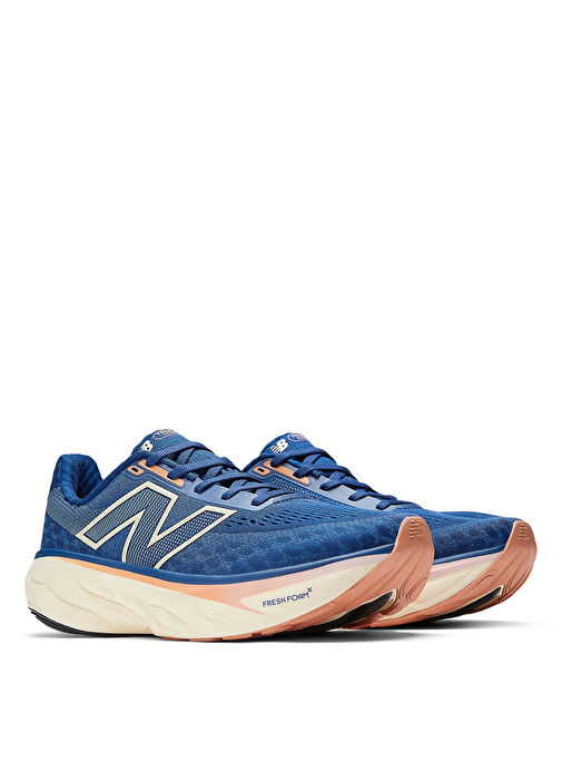 New Balance 1080 W1080N14-NB RUNNING WOMEN SHOE Bej - Lacivert Kadın Koşu Ayakkabısı - Görsel 4