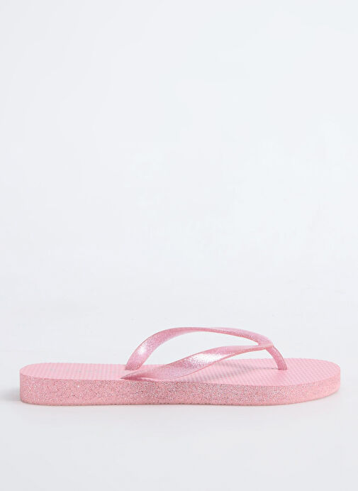 Fabrika Pembe Kadın Plaj Terliği OHRIO - Görsel 2