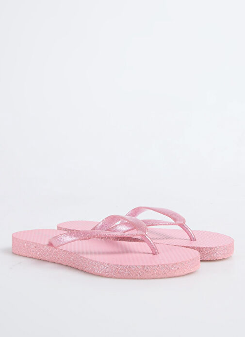 Fabrika Pembe Kadın Plaj Terliği OHRIO - Görsel 3