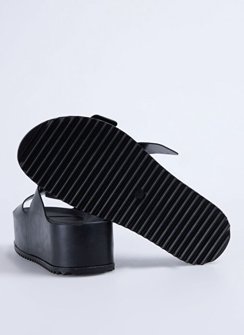 Cotton Bar Siyah Kadın Terlik BIDDY - Görsel 10