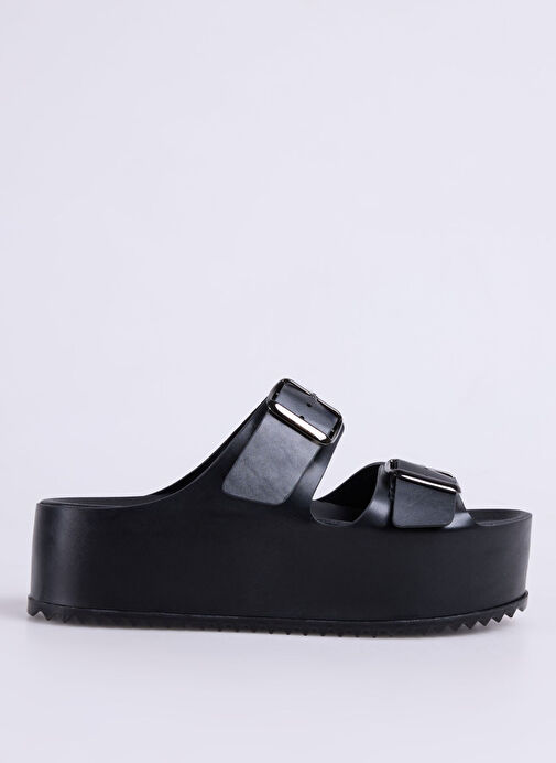 Cotton Bar Siyah Kadın Terlik BIDDY - Görsel 2