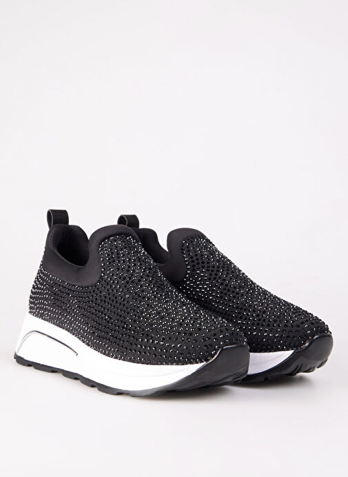 Cotton Bar Siyah Kadın Sneaker MEAVE - Görsel 3