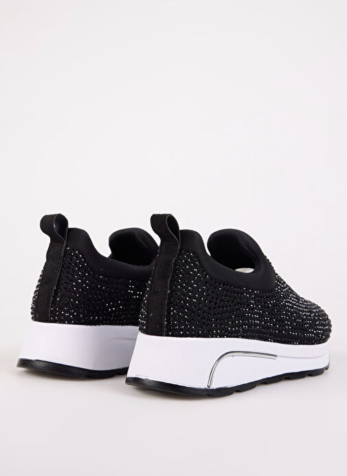 Cotton Bar Siyah Kadın Sneaker MEAVE - Görsel 4