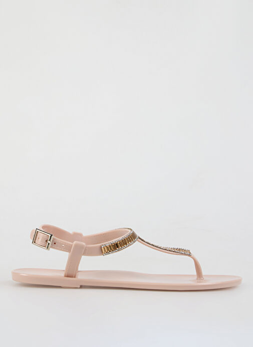 Fabrika Gül Kurusu Kadın Plaj Terliği IVANA - Görsel 2