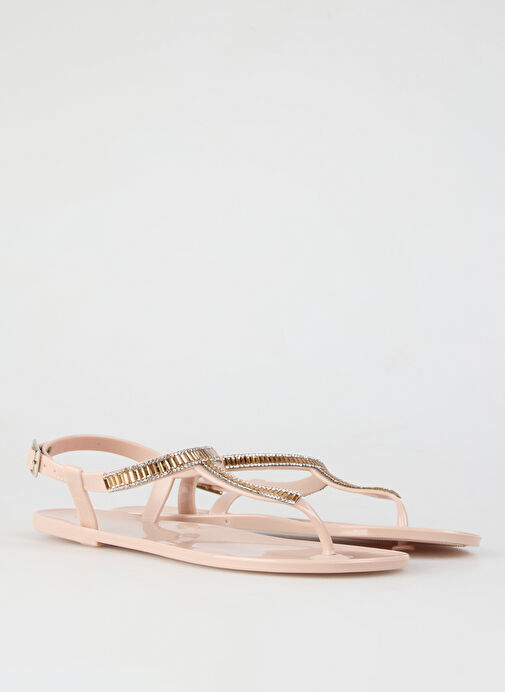 Fabrika Gül Kurusu Kadın Plaj Terliği IVANA - Görsel 3