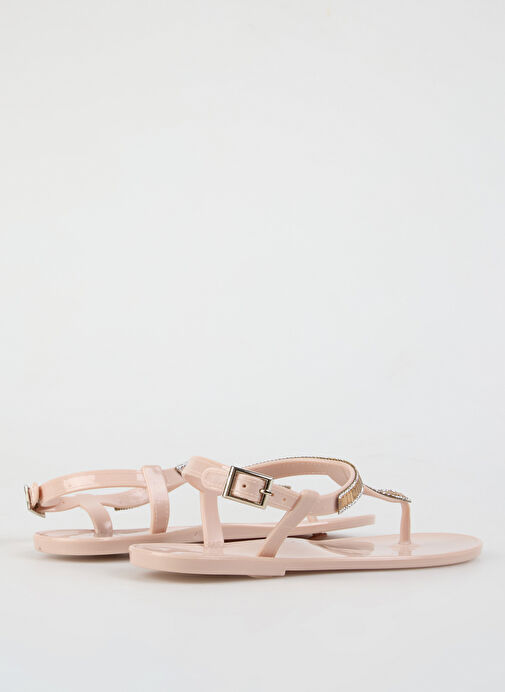 Fabrika Gül Kurusu Kadın Plaj Terliği IVANA - Görsel 4