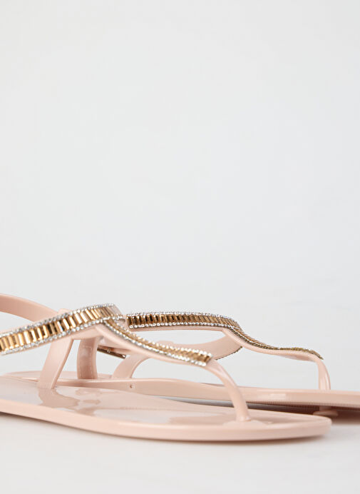 Fabrika Gül Kurusu Kadın Plaj Terliği IVANA - Görsel 6