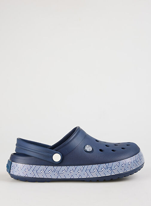 Fabrika Lacivert-Beyaz Erkek Plaj Terliği INFERNO - Görsel 2