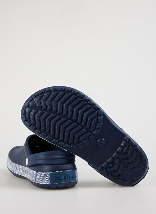 Fabrika Lacivert-Beyaz Erkek Plaj Terliği INFERNO - Görsel 5