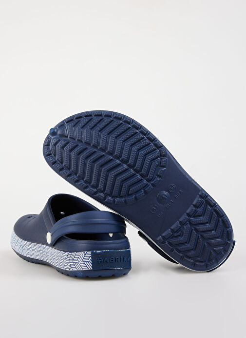 Fabrika Lacivert-Beyaz Erkek Plaj Terliği INFERNO - Görsel 10