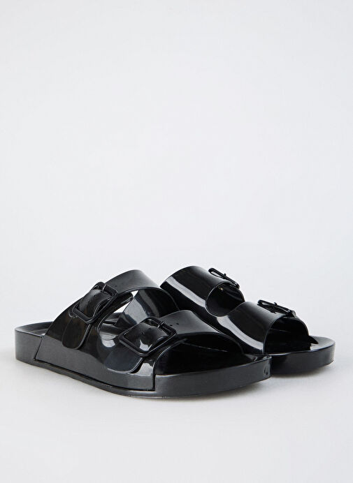 Discovery Expedition Siyah Kadın Plaj Terliği ASULA - Görsel 3