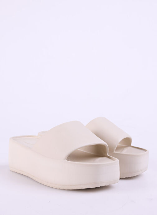 Fabrika Bej Kadın Plaj Terliği HARPER - Görsel 3