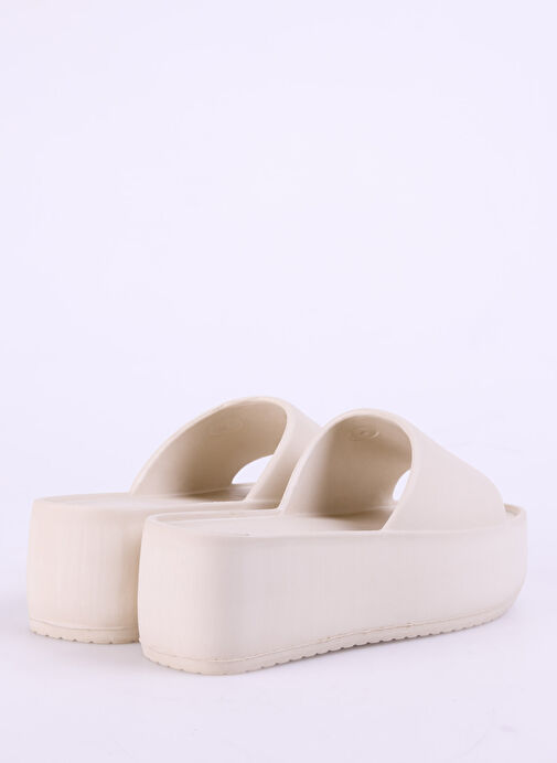 Fabrika Bej Kadın Plaj Terliği HARPER - Görsel 4