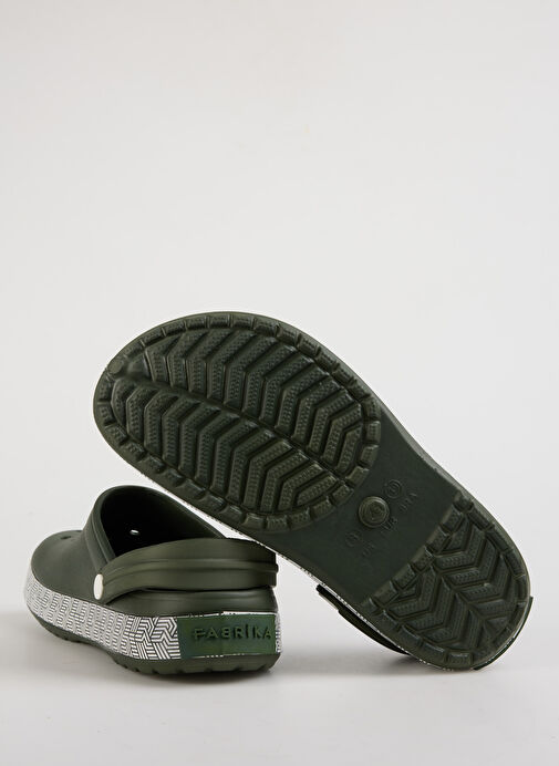 Fabrika Haki-Beyaz Erkek Plaj Terliği INFERNO - Görsel 5