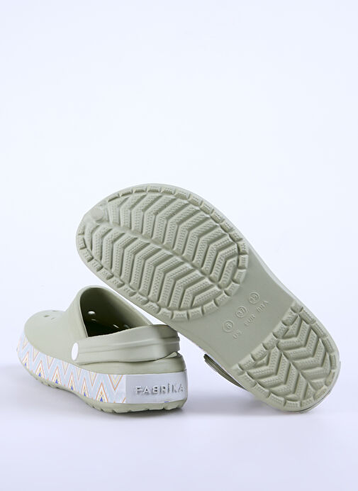 Fabrika Yeşil Kadın Plaj Terliği TESY - Görsel 6