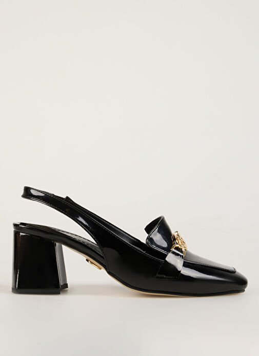Fabrika Siyah Kadın Topuklu Ayakkabı AYELEN - Görsel 7