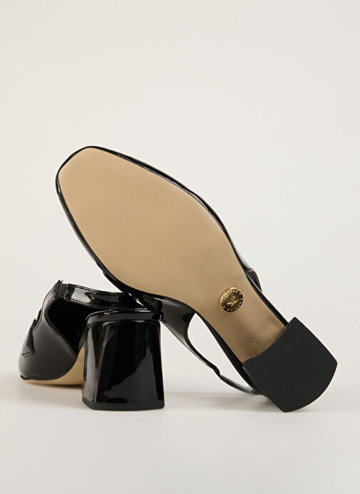 Fabrika Siyah Kadın Topuklu Ayakkabı AYELEN - Görsel 11