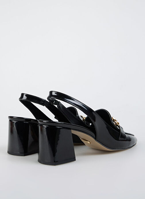 Fabrika Siyah Kadın Topuklu Ayakkabı AYELEN - Görsel 4
