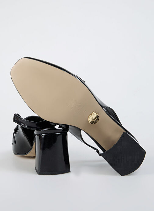 Fabrika Siyah Kadın Topuklu Ayakkabı AYELEN - Görsel 5