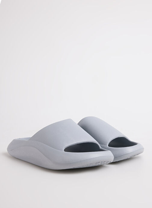 Fabrika Gri Erkek Plaj Terliği SASSA - Görsel 3