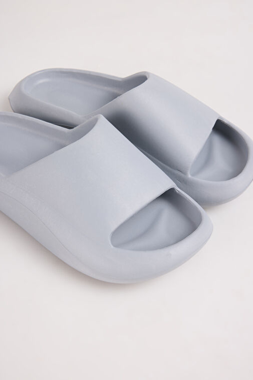 Fabrika Gri Erkek Plaj Terliği SASSA - Görsel 6