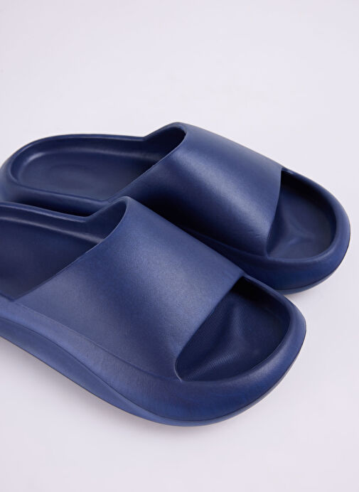 Fabrika Lacivert Erkek Plaj Terliği SASSA - Görsel 6