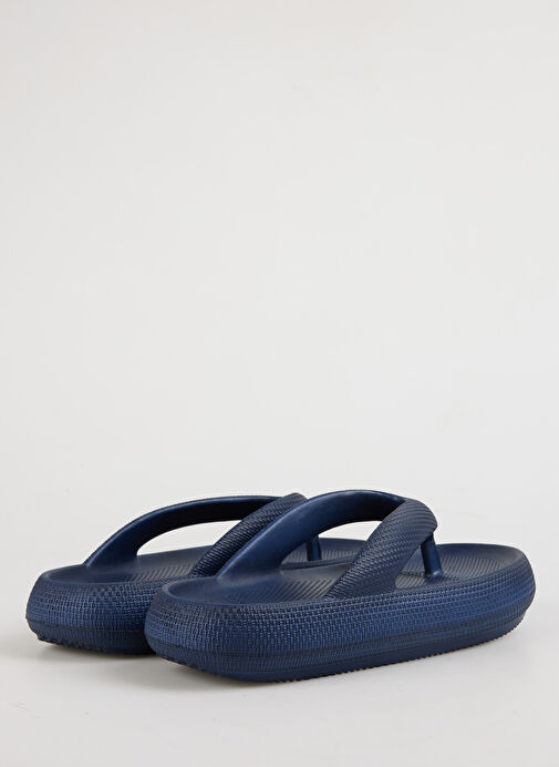 Fabrika Lacivert Erkek Plaj Terliği VORTEX - Görsel 4