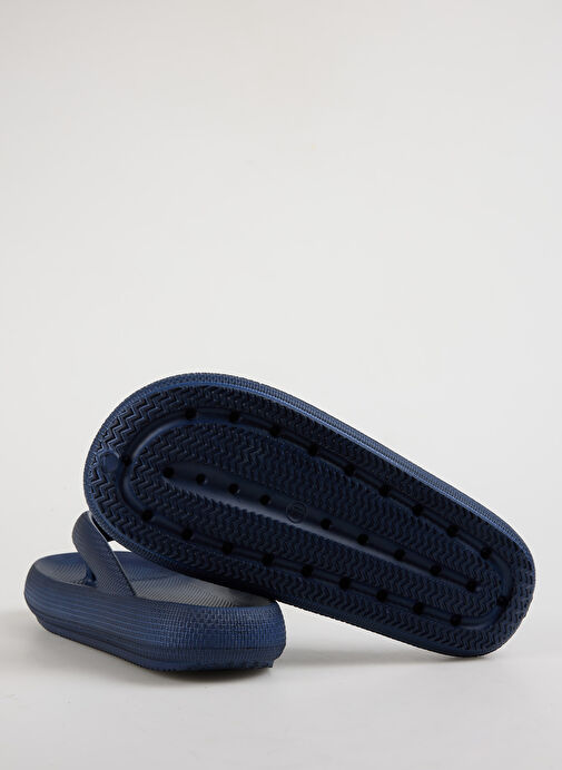 Fabrika Lacivert Erkek Plaj Terliği VORTEX - Görsel 5