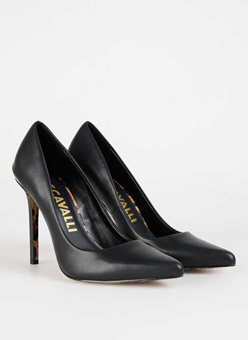 Just Cavalli Siyah Kadın deri Stiletto 77RA3S01ZPA33899 - Görsel 3