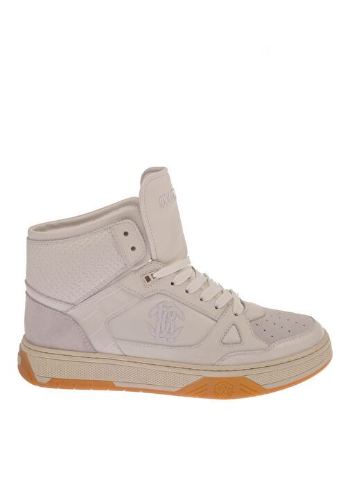 Roberto Cavalli Beyaz Erkek Deri Sneaker 25736 - Görsel 2