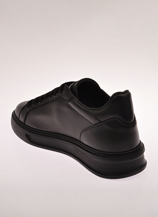Roberto Cavalli Siyah Erkek Deri Sneaker 25730 - Görsel 5