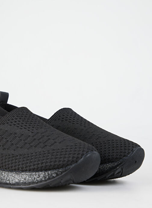 Cotton Bar Siyah Kadın Sneaker JABREN - Görsel 6
