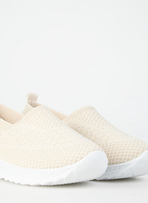 Cotton Bar Bej Kadın Sneaker JABREN - Görsel 6