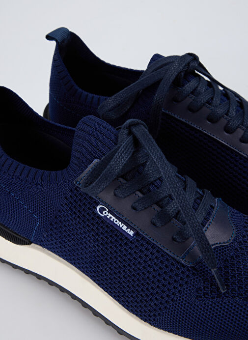 Cotton Bar Lacivert Erkek Tekstil Sneaker SOREN - Görsel 6