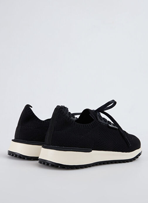 Cotton Bar Siyah Erkek Tekstil Sneaker SOREN - Görsel 4